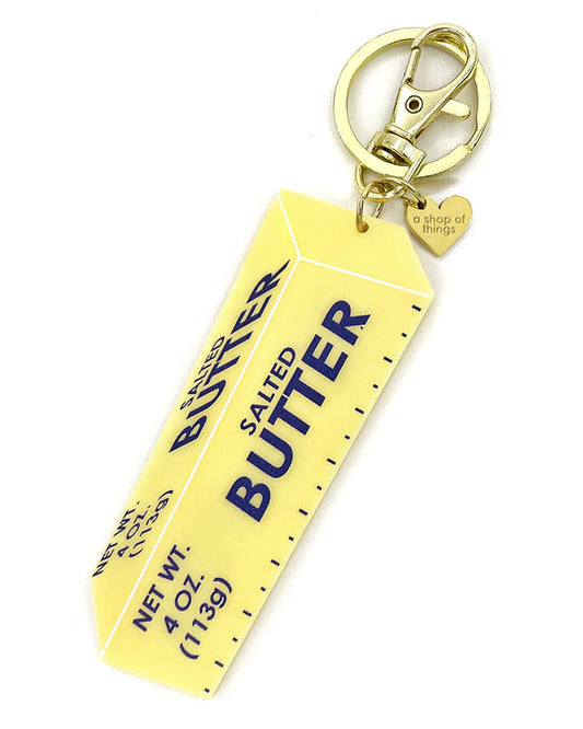 Salted butter key chain