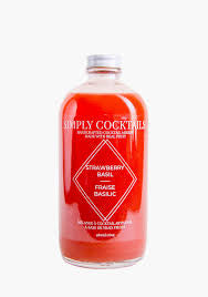 Simply Cocktail - Strawberry Basil