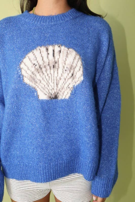 Seashell Knit Sweater