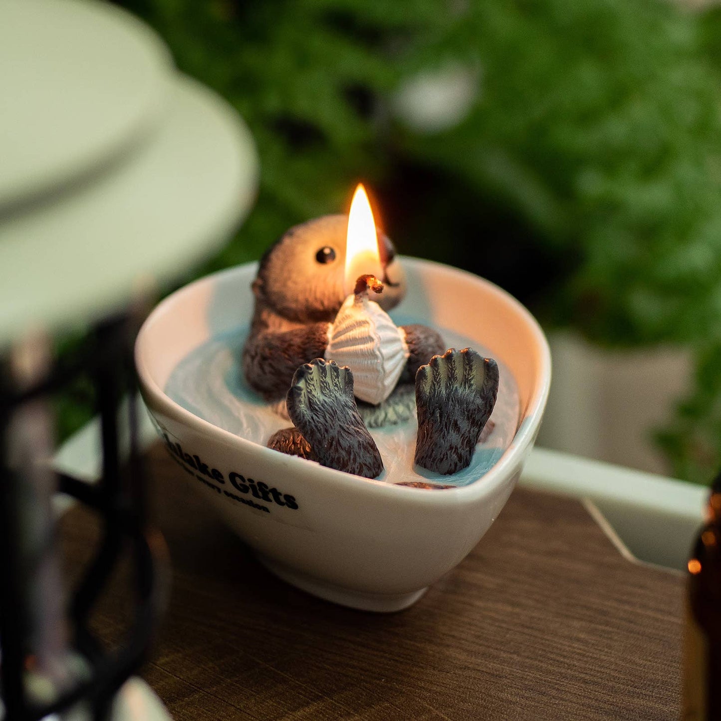 Southlake Gifts - Sea Otter Candle – Whimsical Animal Candle Gift-Ready Décor