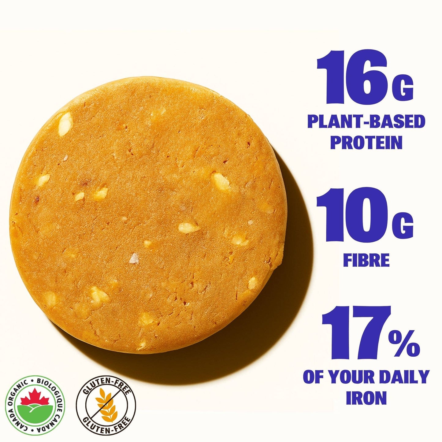 Peanut Butter Sea Salt | Organic Protein Cookie