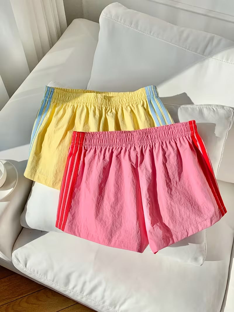 Retro Stripe Shorts