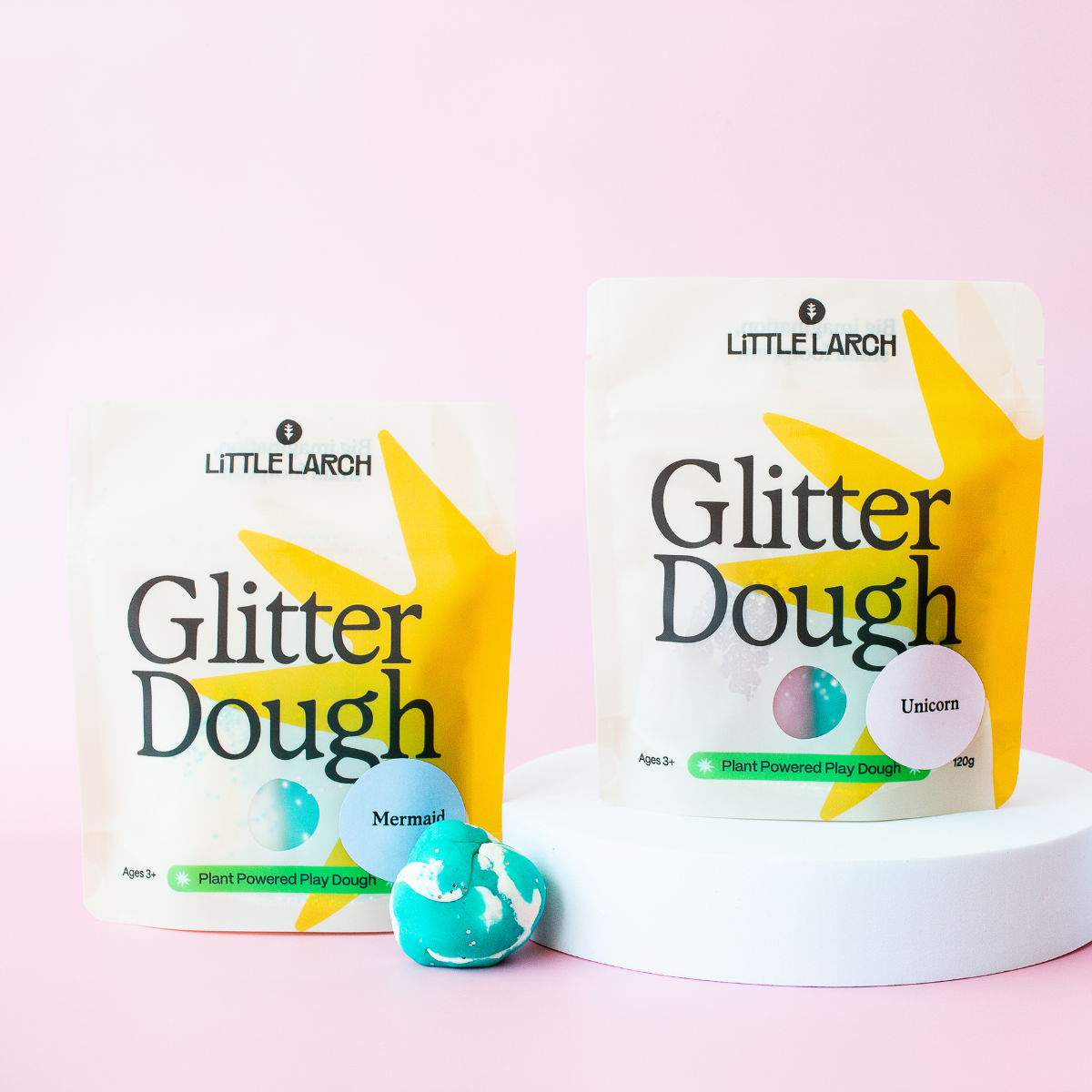 Glitter Dough | Natural Play Dough