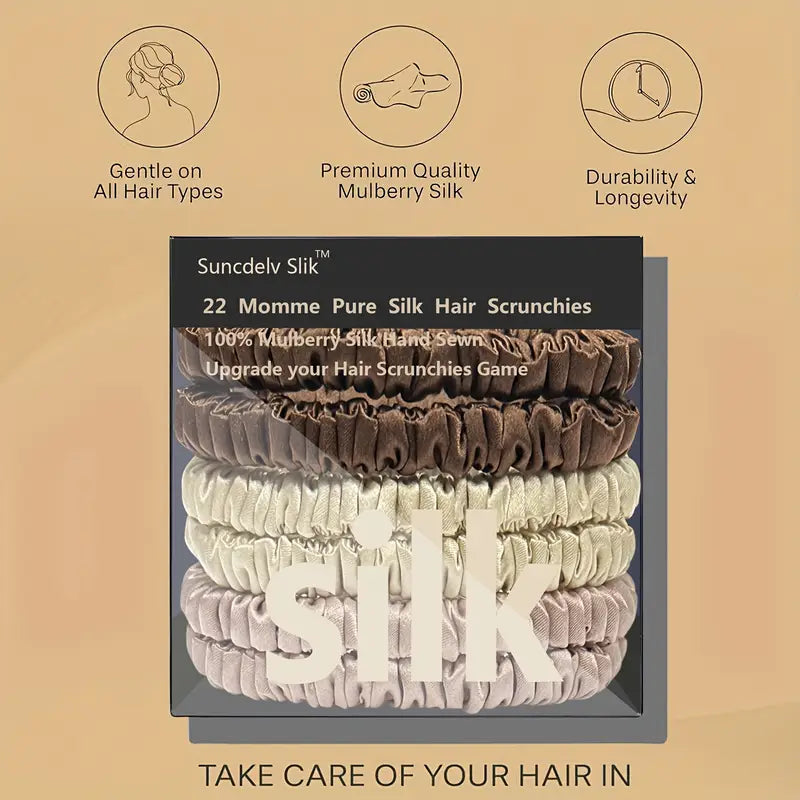 Suncdelv Silk Scrunchie