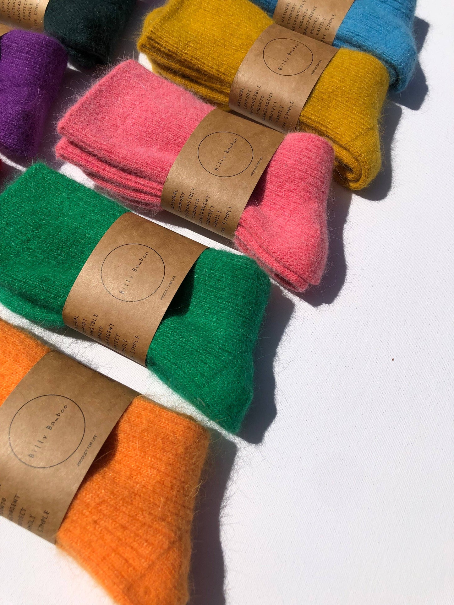 Billy Bamboo ANGORA WOOL SOCKS