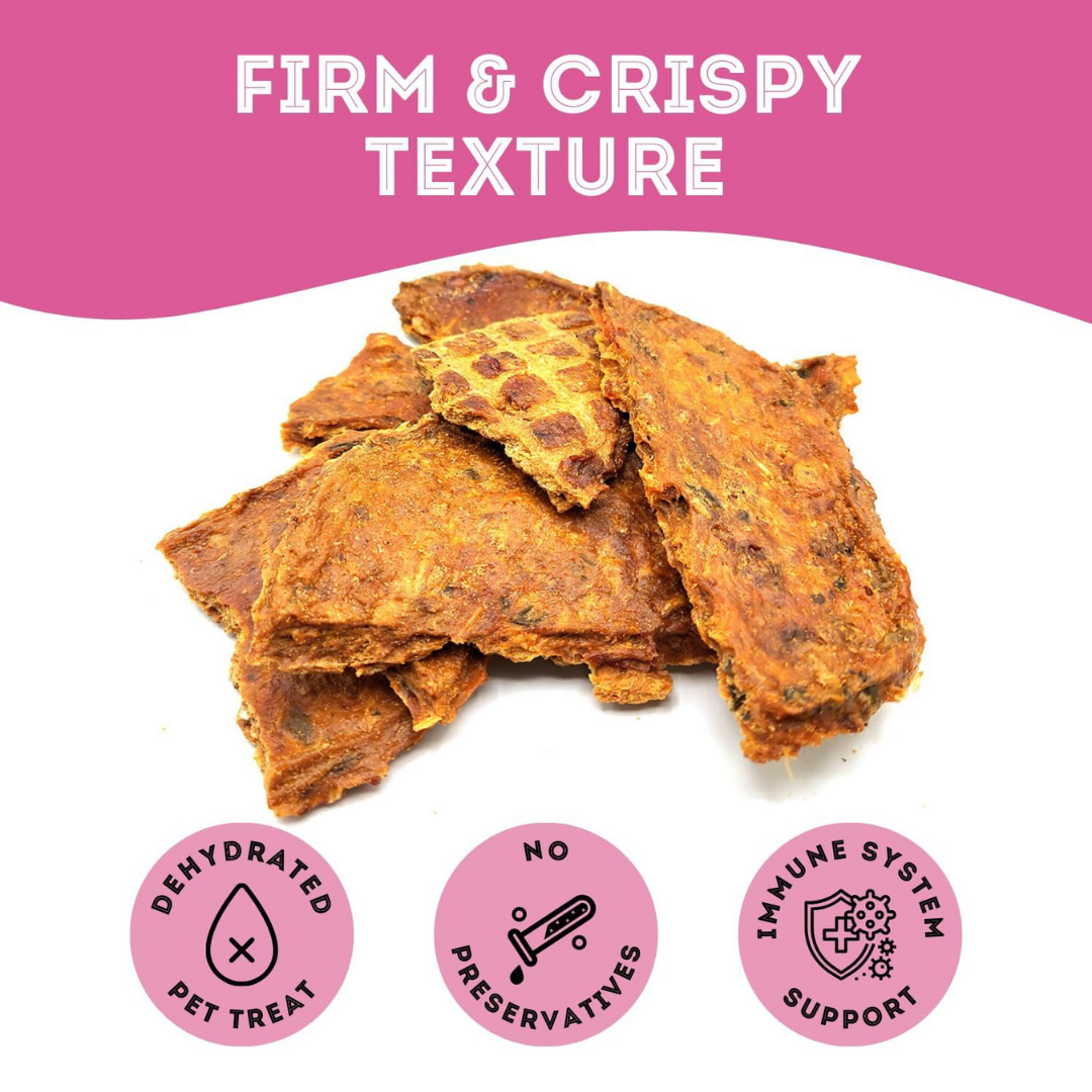 Wild Salmon Dehydrated Pet Treats: Omega-3 & High-Protein