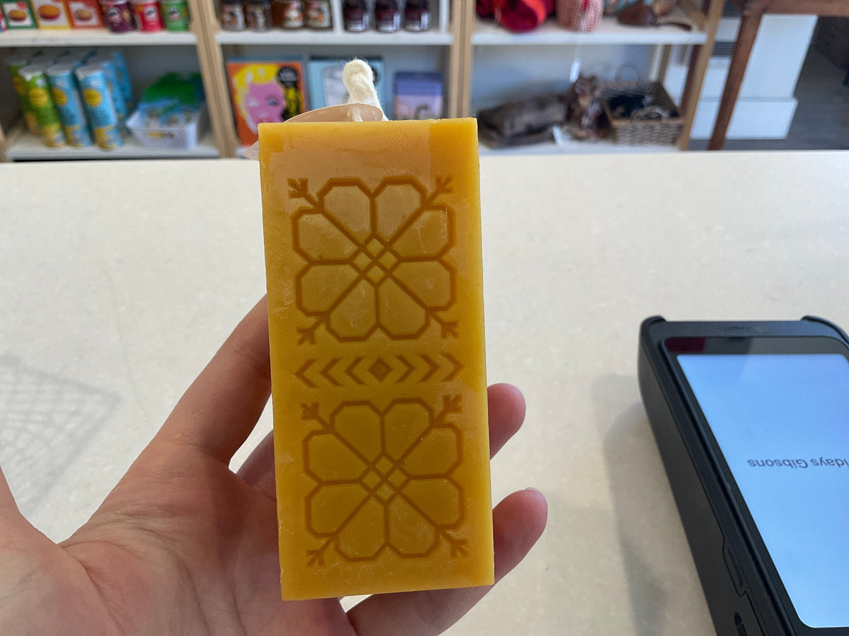 Flower Mini Pillar - Secret Cove Candles