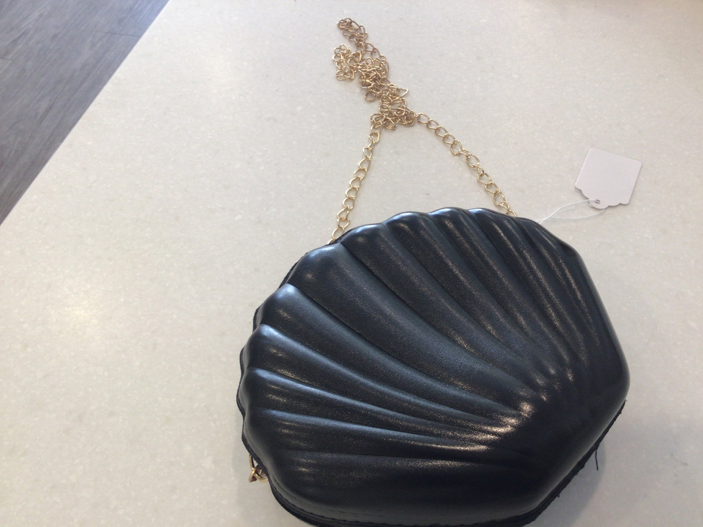 Black shell bag