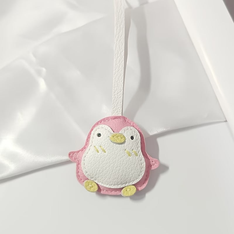 Animal Faux Leather Bag Charm