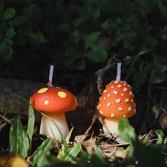 Southlake Gifts - Mini Mushroom Candle Set