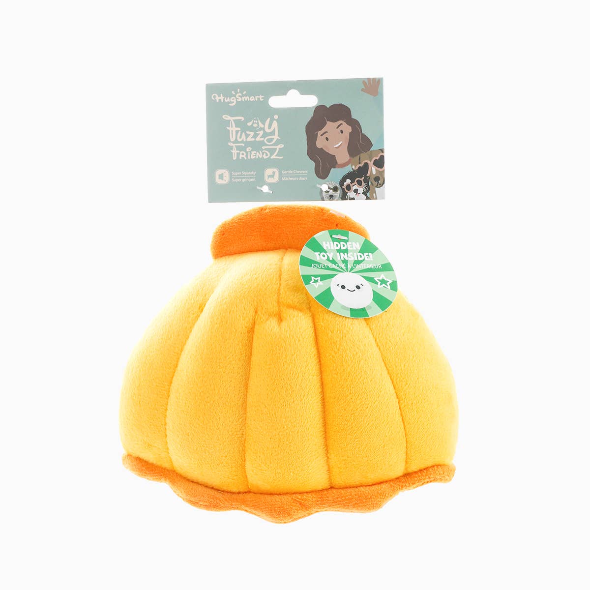 HugSmart Pet - Ocean Pals | Clam - Dog Plush Toy