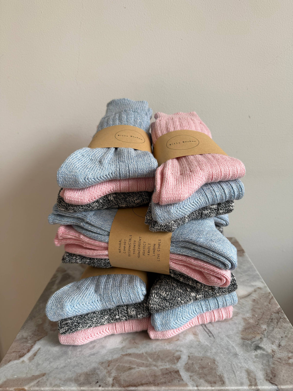 CANADA SLUB COTTON SOCKS