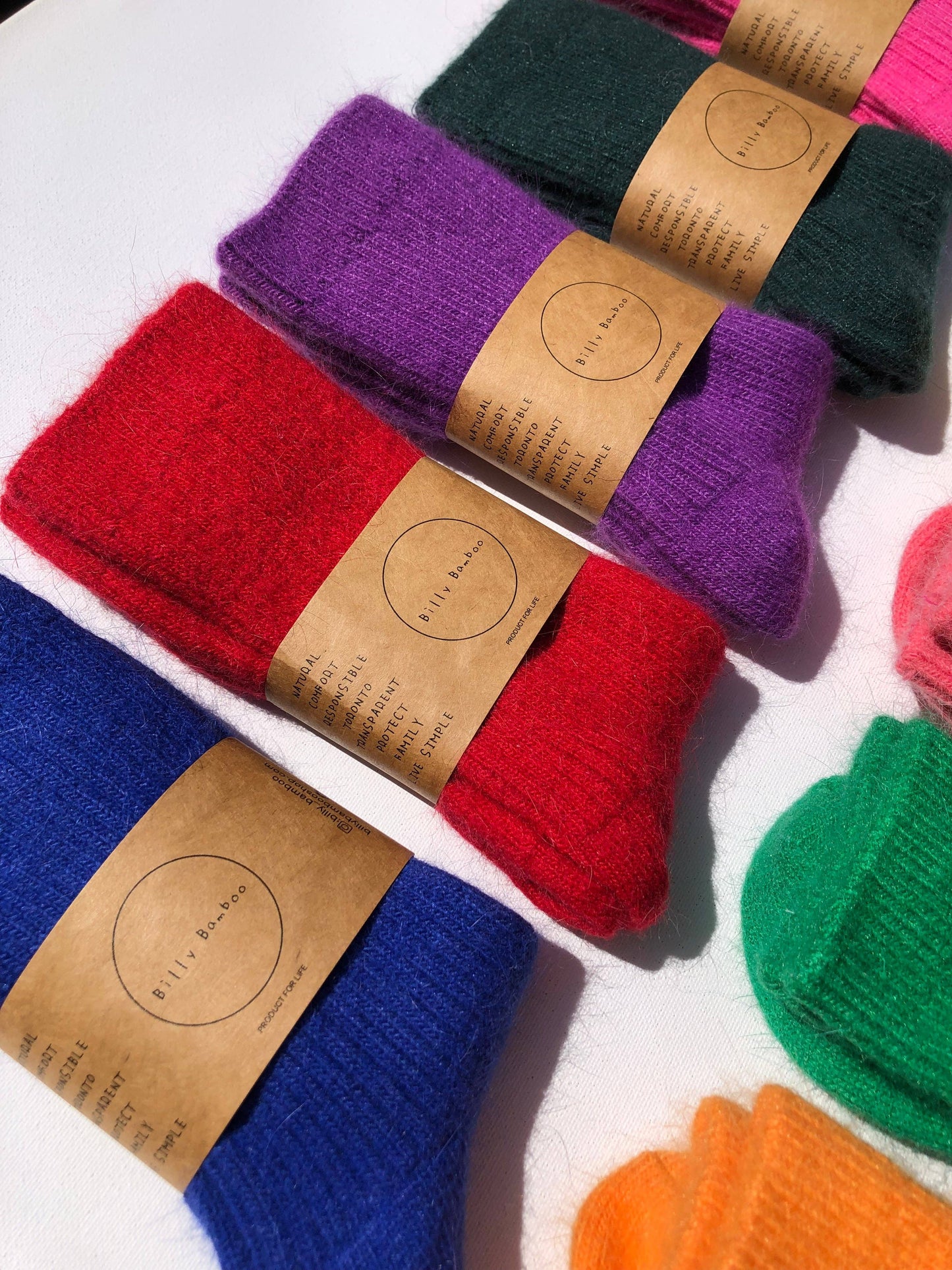 Billy Bamboo ANGORA WOOL SOCKS