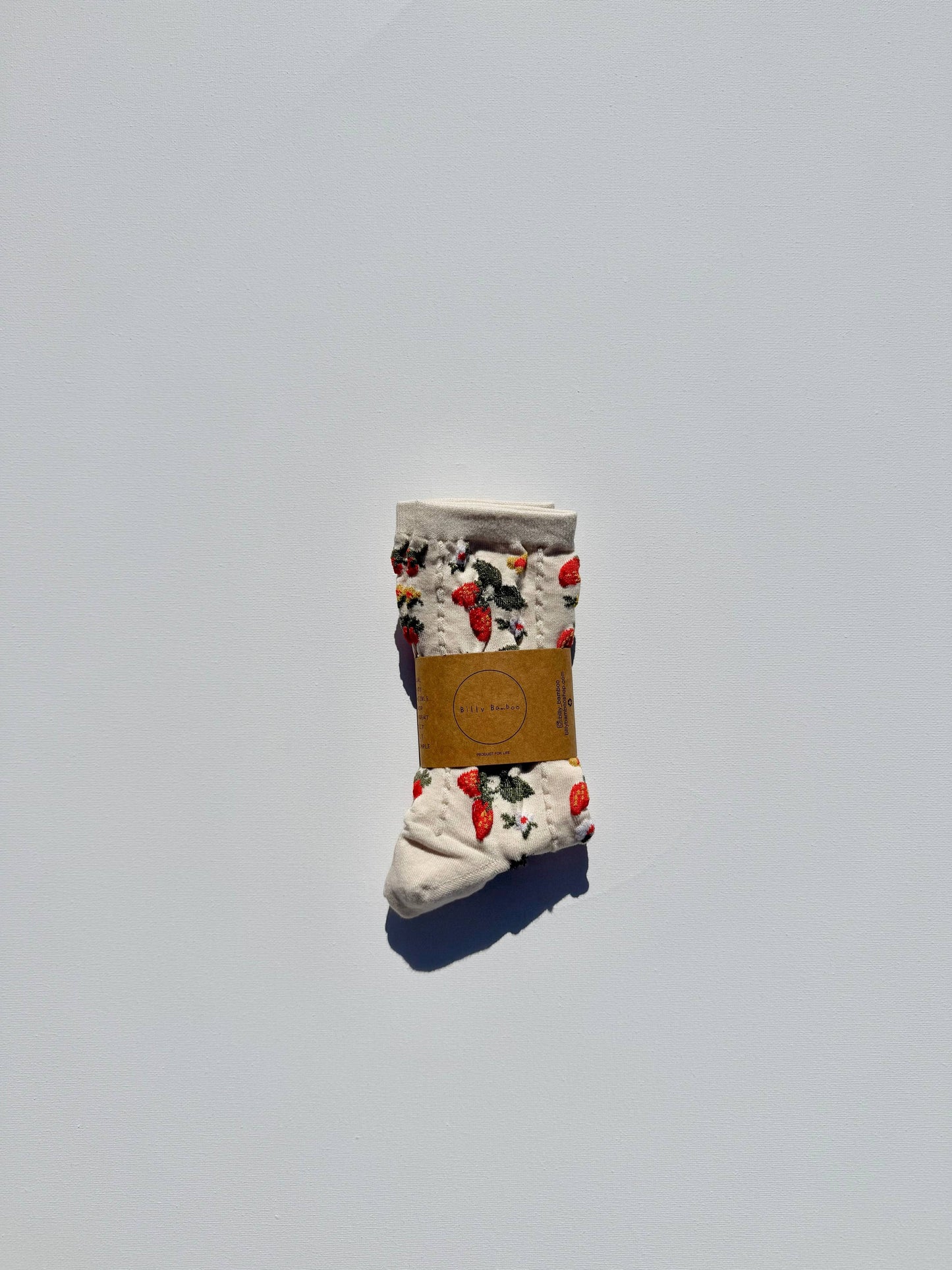 Billy Bamboo - Strawberry Socks