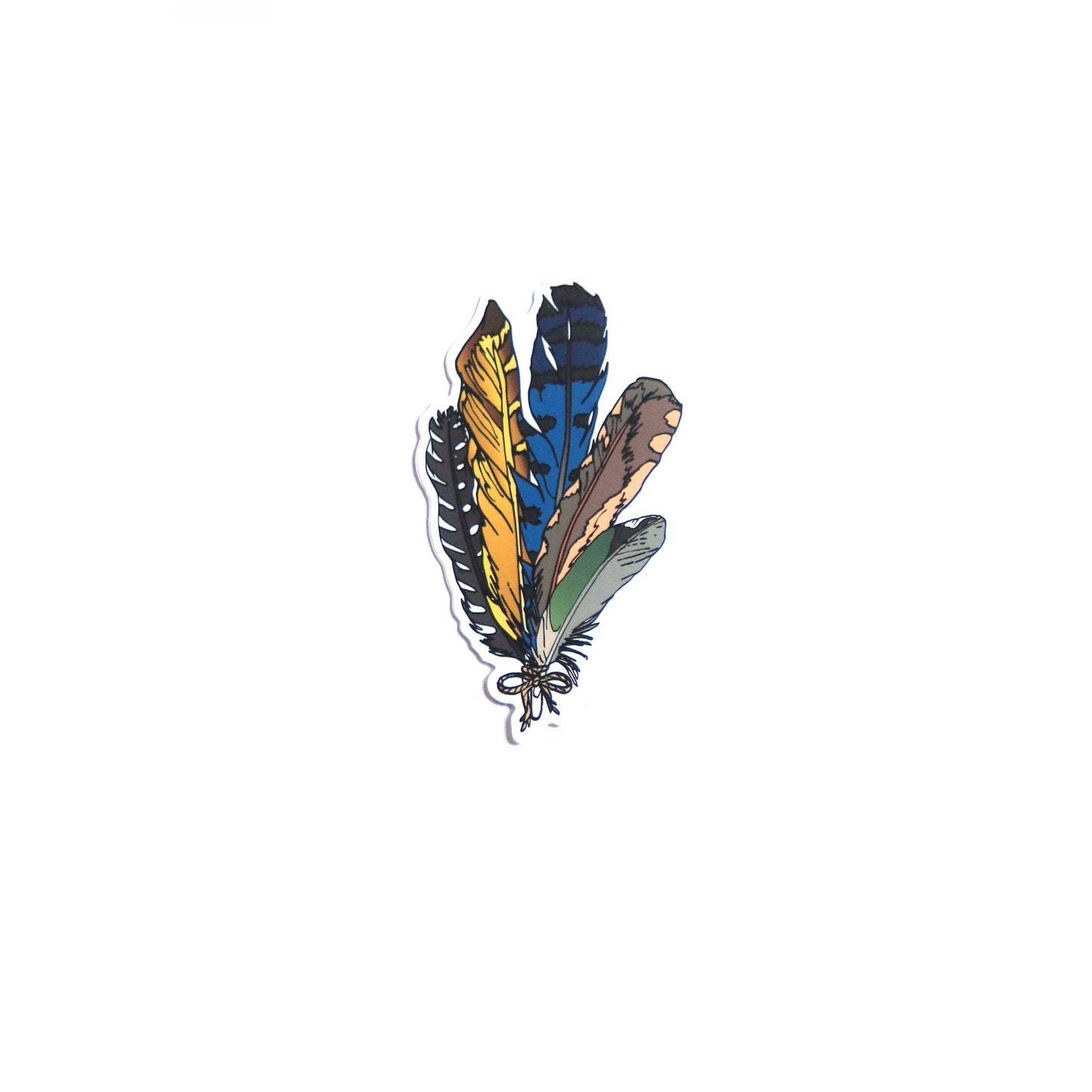 Feathers Sticker