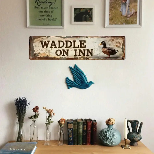 Waddle On Inn Sign