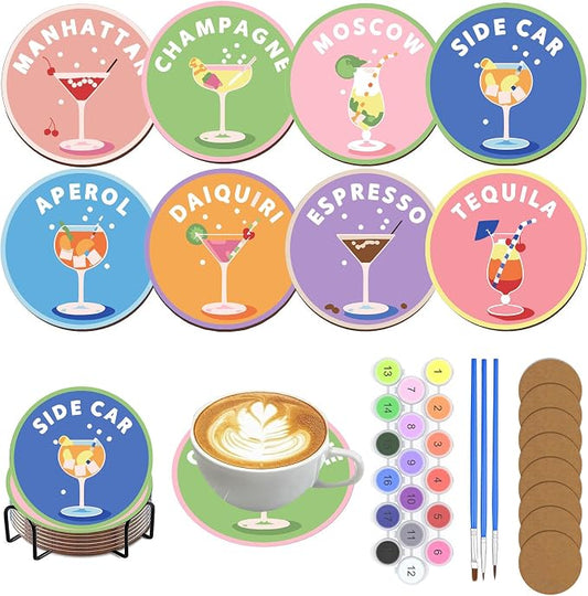 Coaster Paint by Number