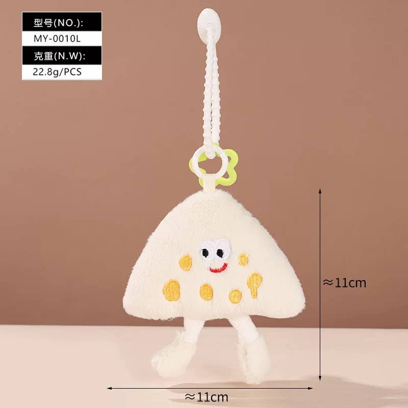 3.5-6" Food Keychain - various designs