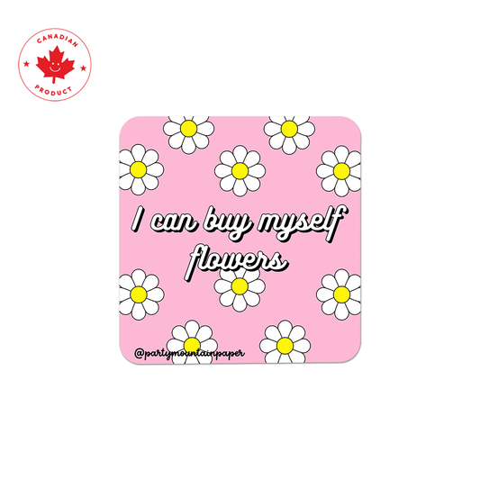 Buy Myself Flowers Sticker | Last Chance