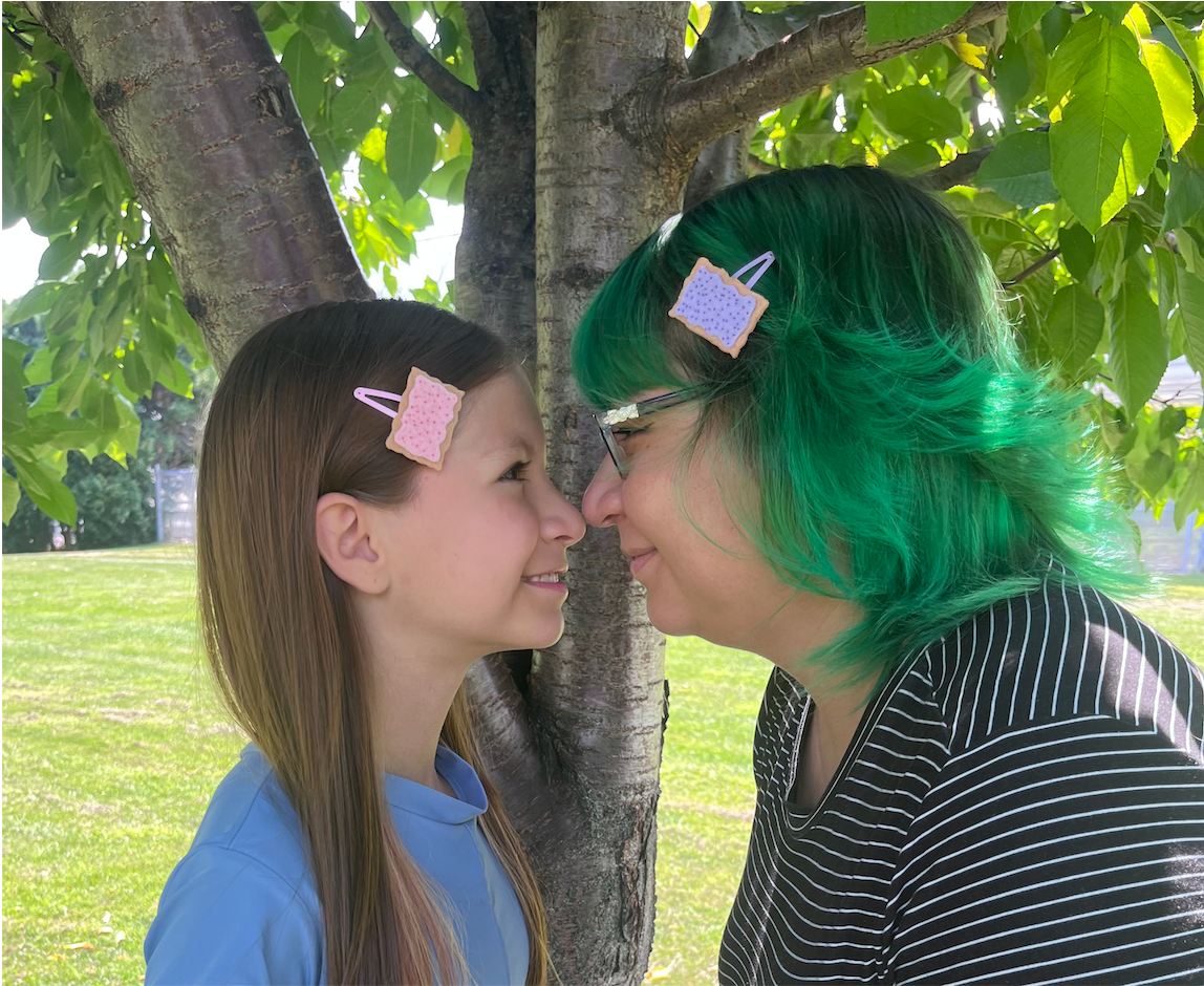 Poptart Barrettes | Felt Barrettes | Hair Accessories