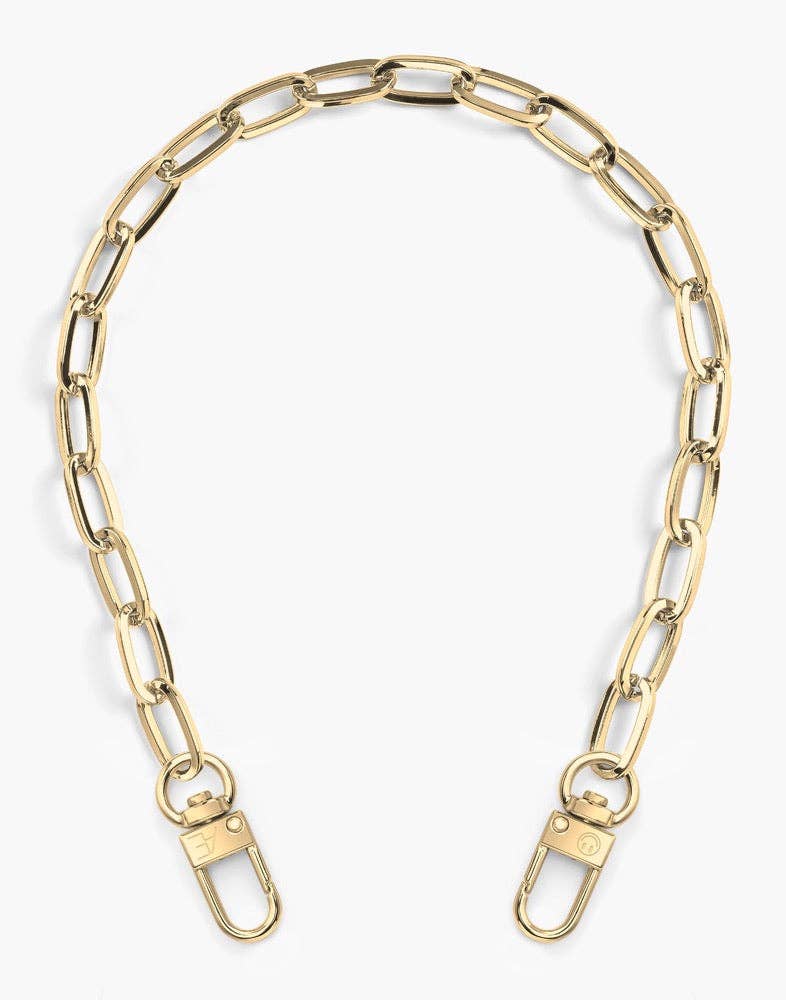 The Caep Gold Paperclip Chain