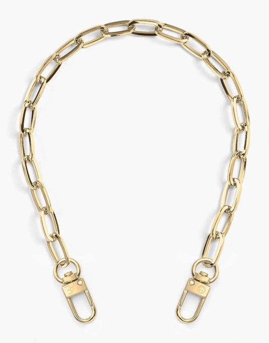 The Caep Gold Paperclip Chain