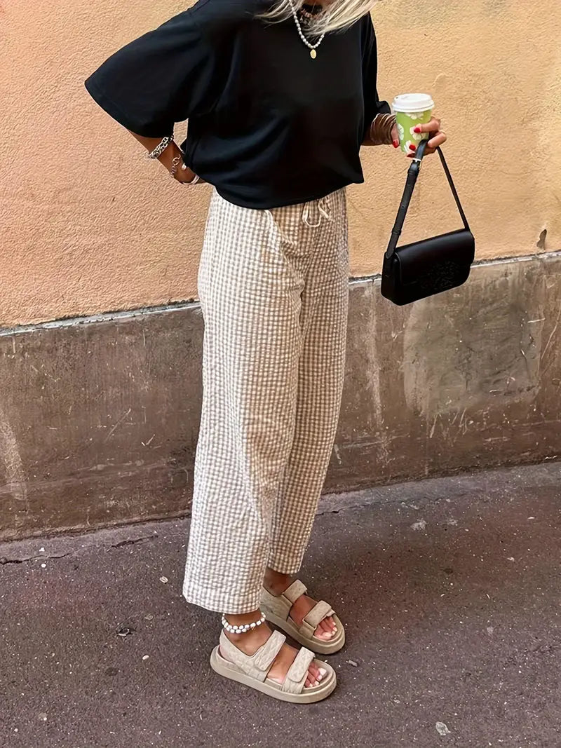 Straight Leg Pants