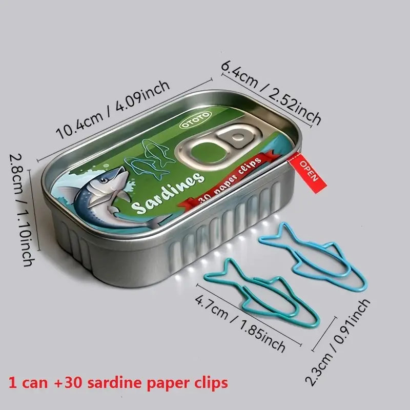 Sardine Paper Clips
