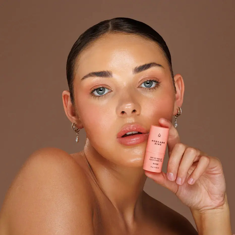 Avocado Zinc SPF 50 Natural Lip & Cheek Tint