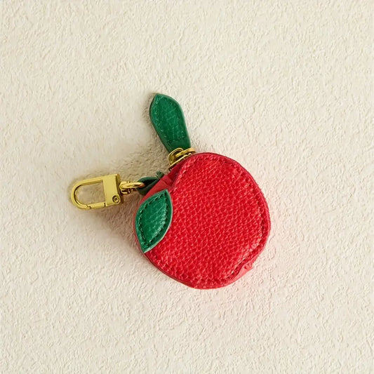 Apple Coin Purse Key Chain