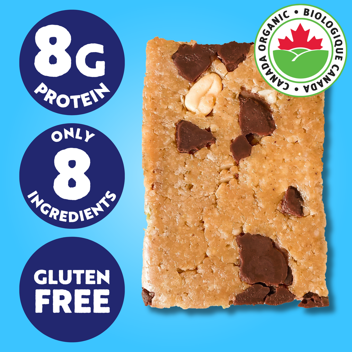 Peanut Butter Blondie | Organic Real Food Bar