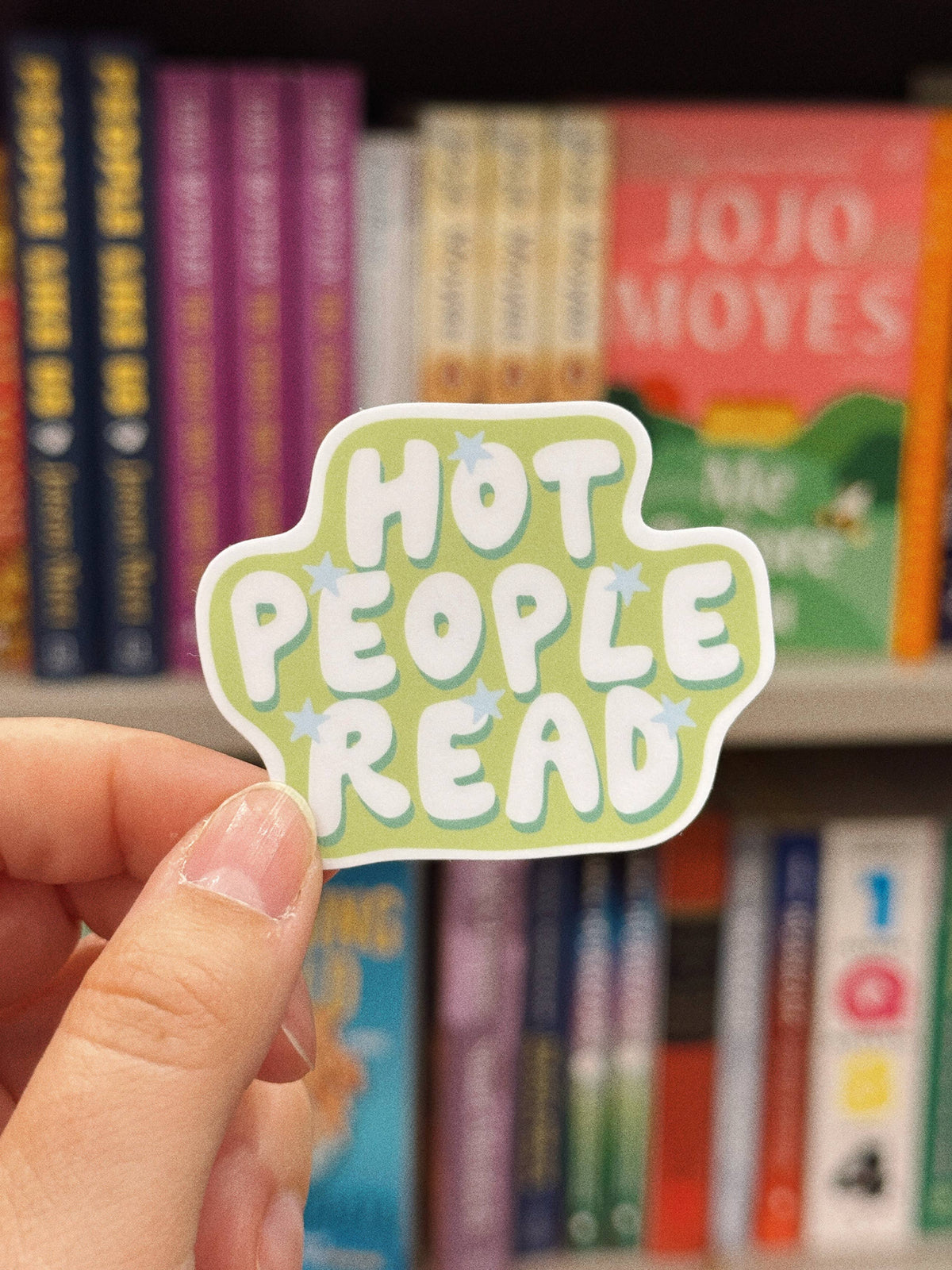Hot People Read - Bookish Vinyl Sticker