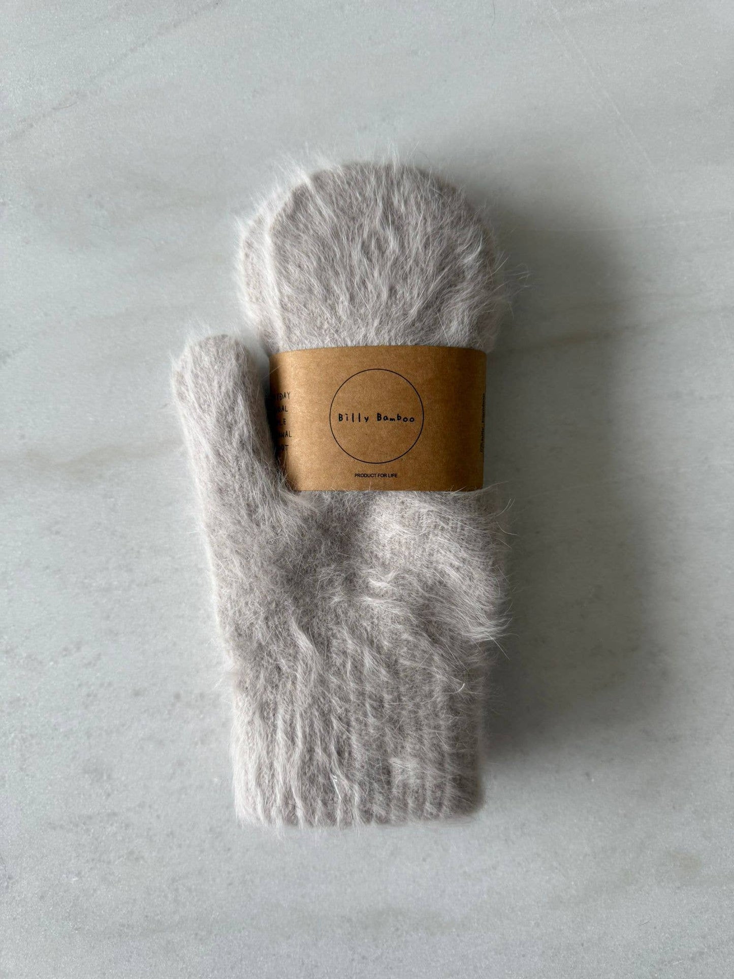 Billy Bamboo - Fluffy Angora Mittens