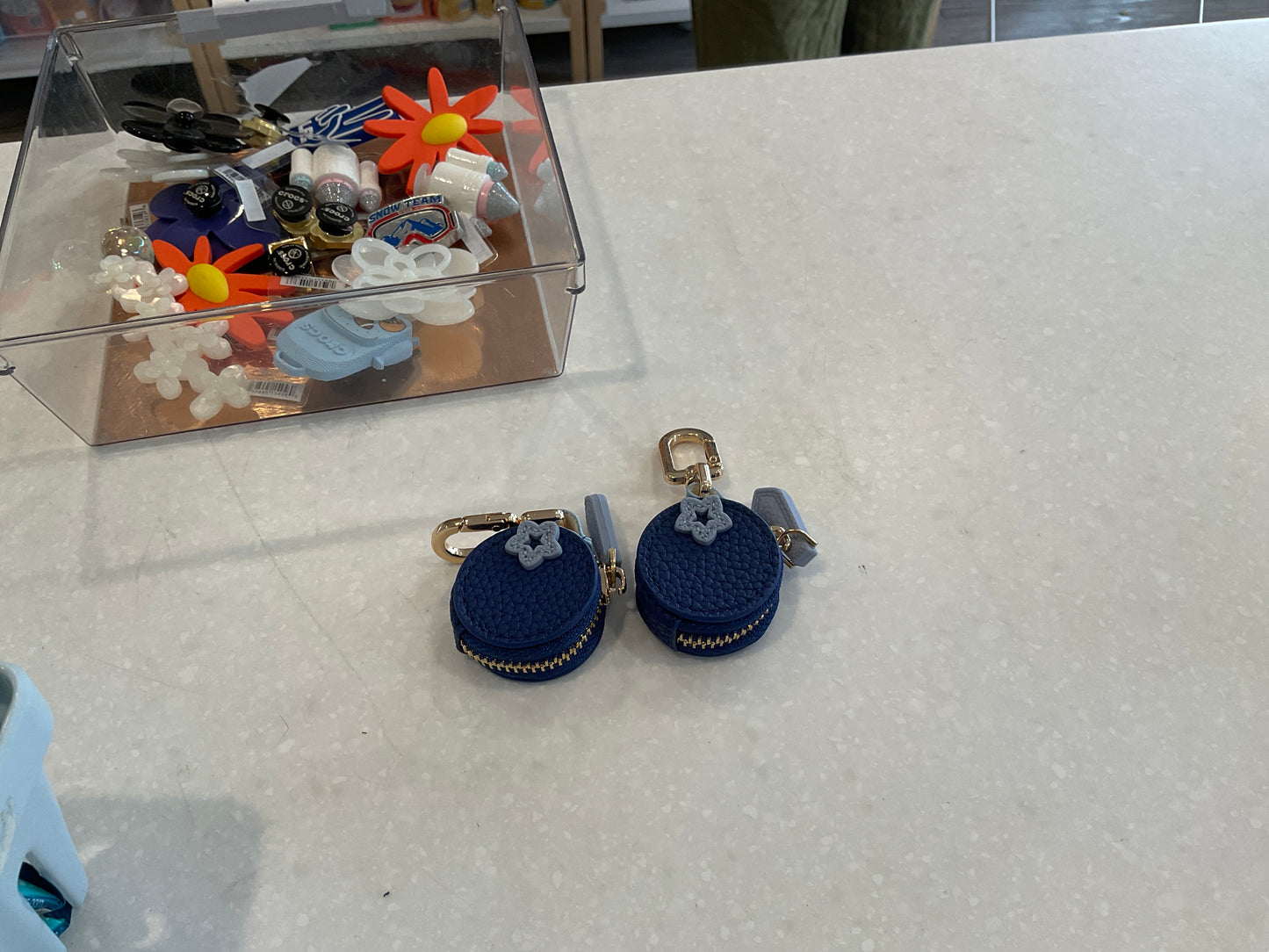 Blueberry Mini Purse Keychain