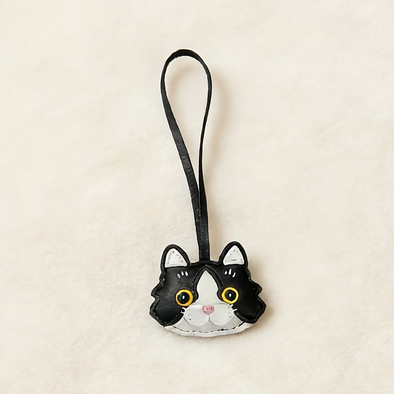 Animal Faux Leather Bag Charm