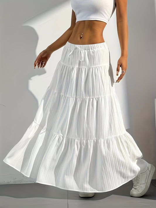 White Maxi Skirt