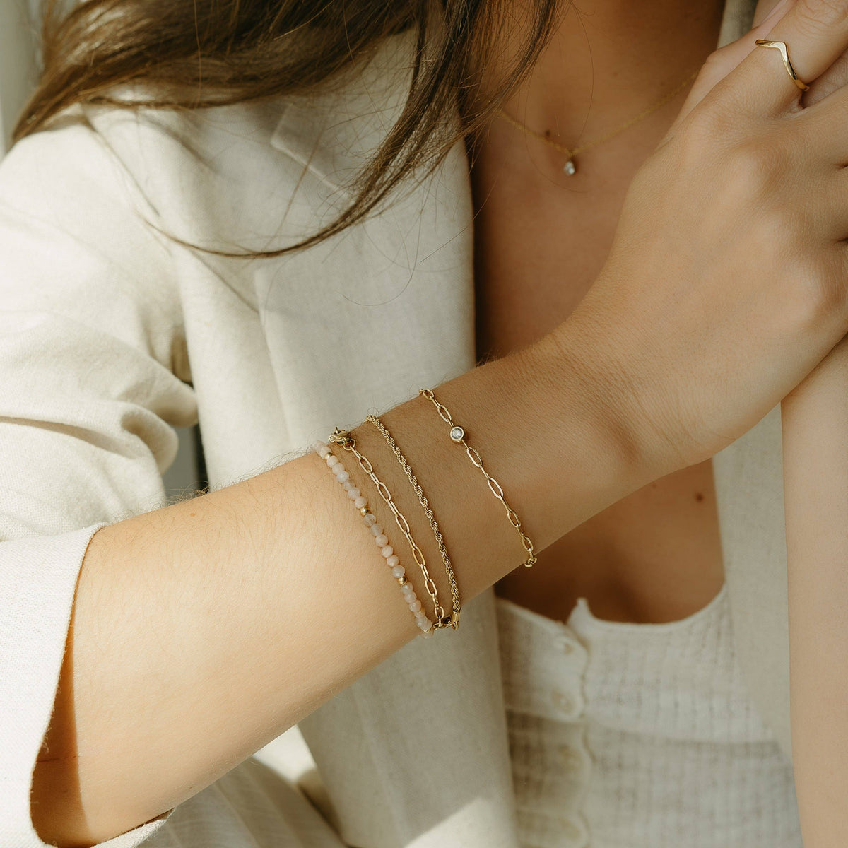 Blush Moon Bracelet
