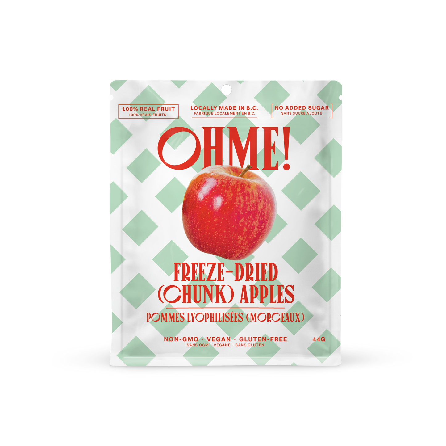 Ohme! Freeze-Dried Apples (Chunk)