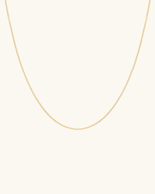 Leah Alexandra - Extra Fine Cable Knit Necklace