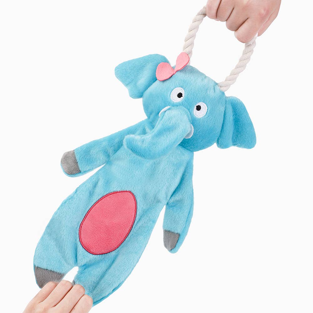 HugSmart Pet - Jumbo Animal | Elephant - Dog Rope Toy