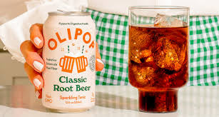 Olipop Classic Grape Rootbeer Cream Soda