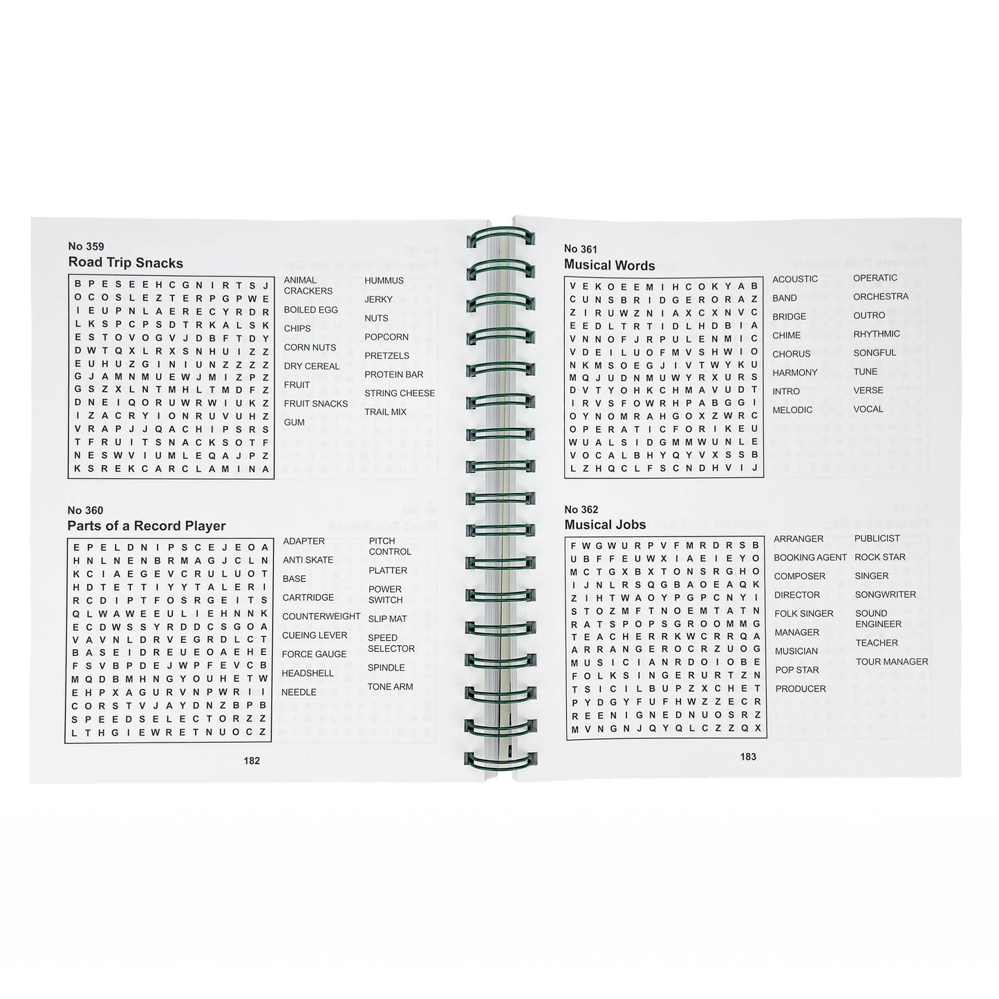 Cabin Fever Word Search Puzzles