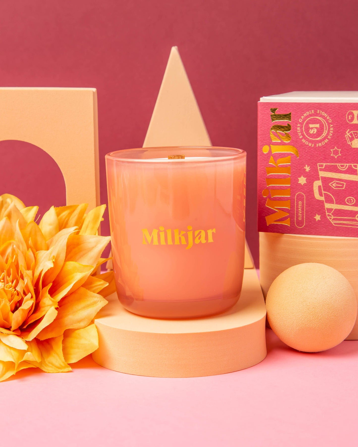 Milkjar Darjeeling - Patchouli & Santal Coconut Soy 8oz Candle