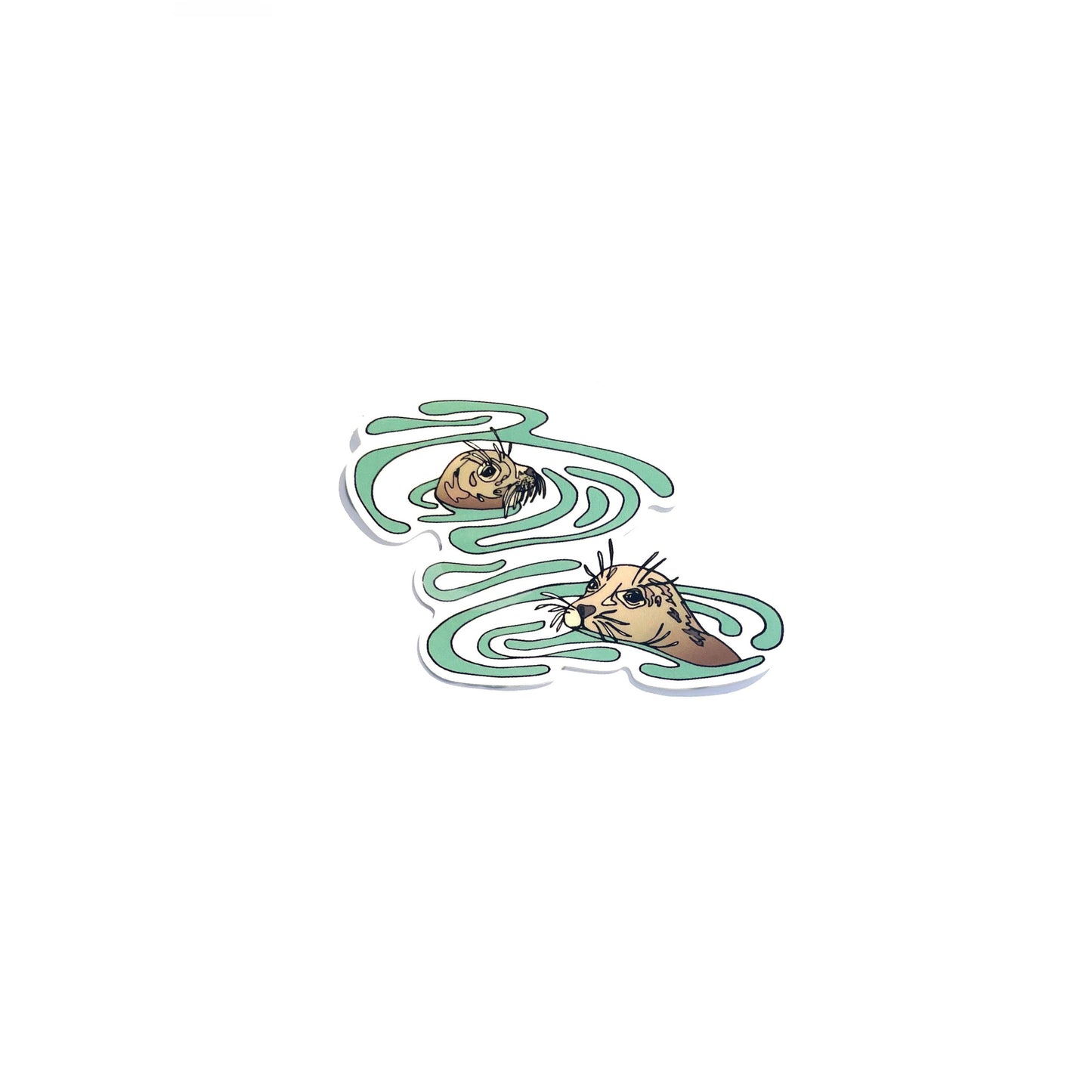 Harbour Seals Sticker