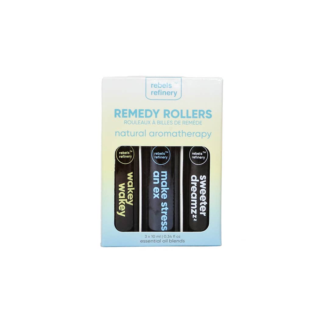 Rebels Refinery - Remedy rollers 100% essential oils - 3 pack