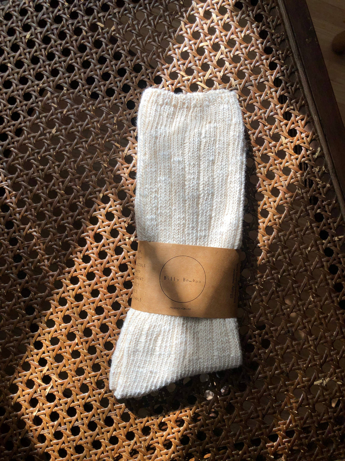 SLUB COTTON SOCKS