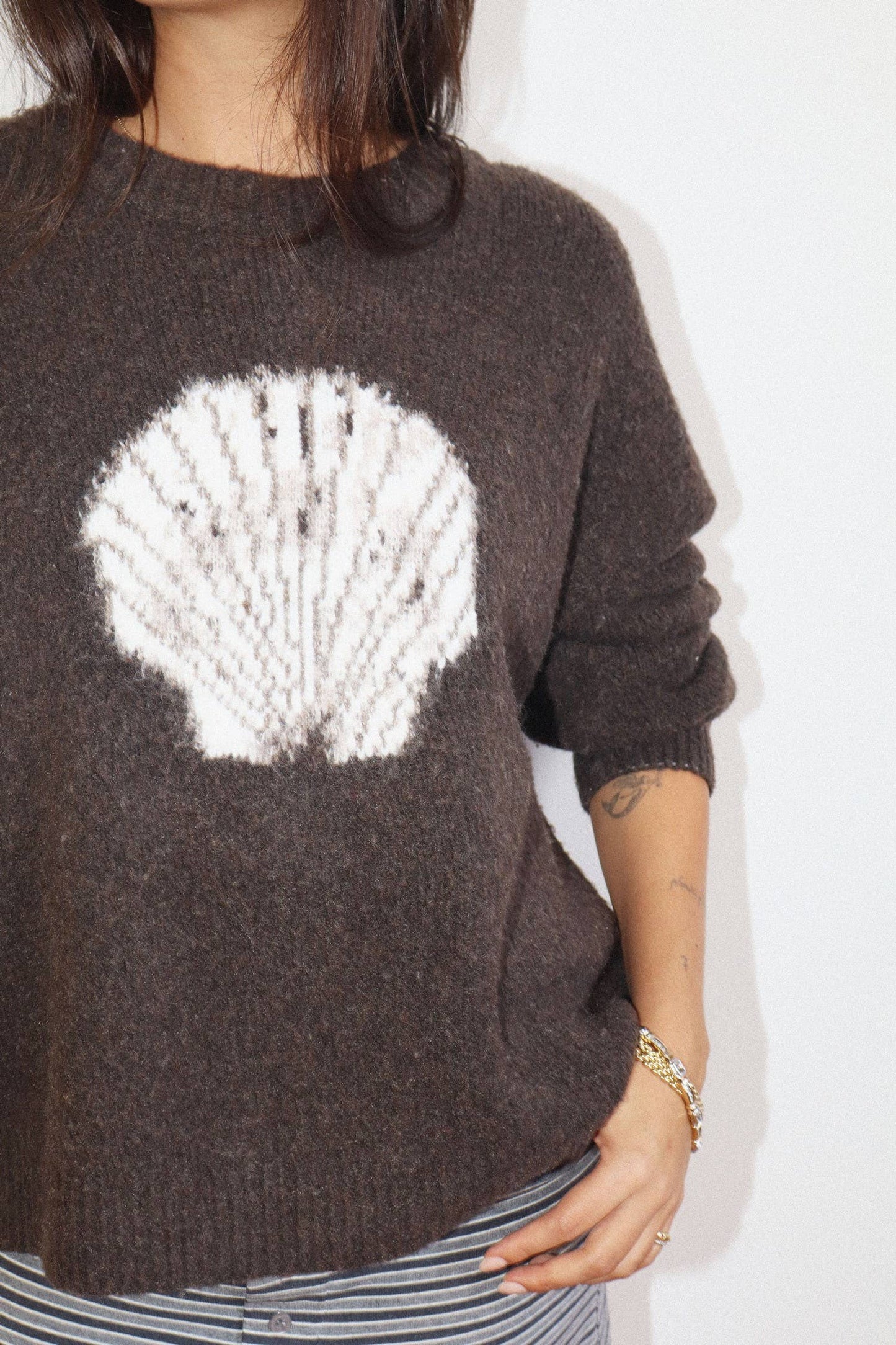 Seashell Knit Sweater