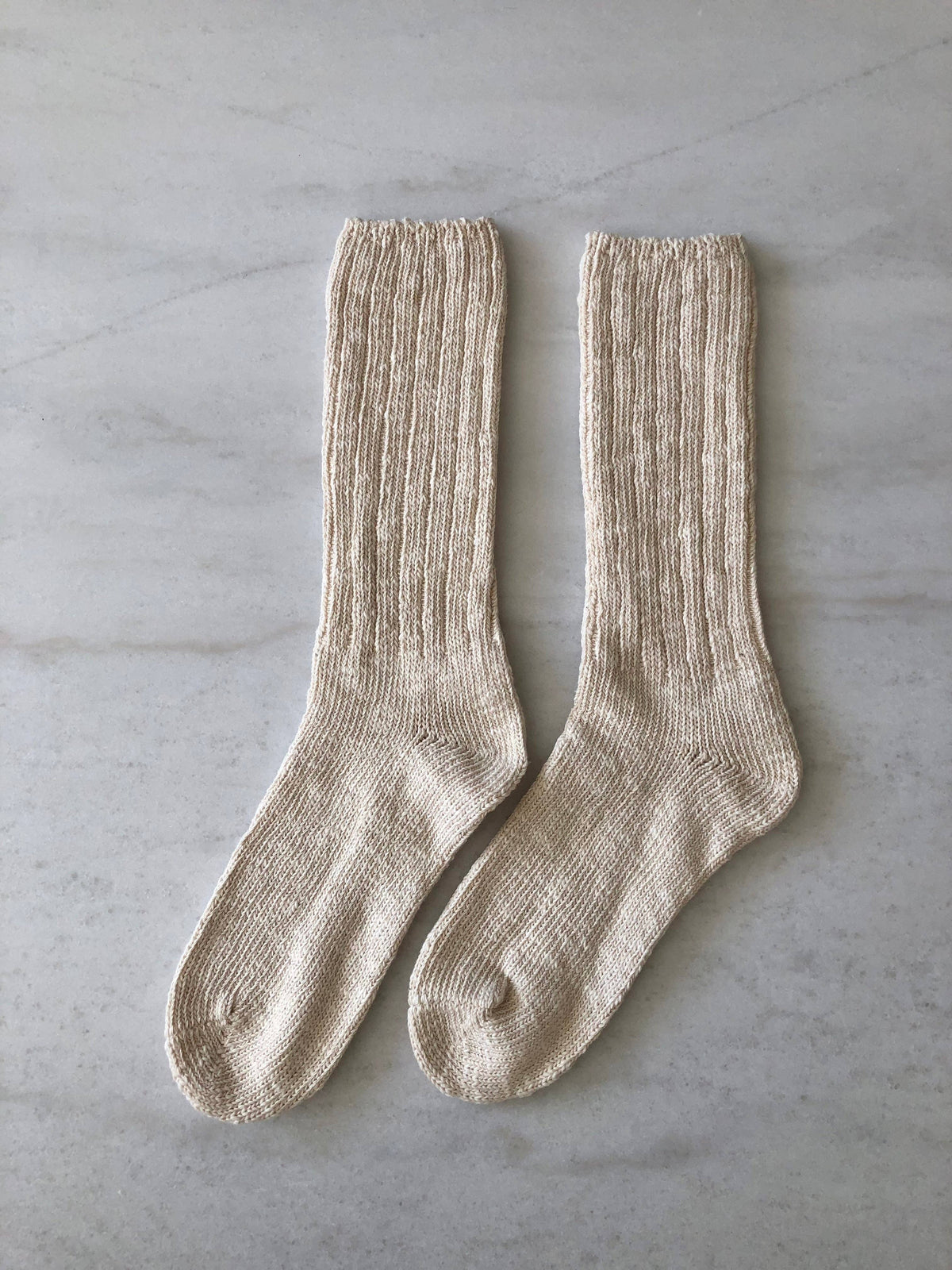 SLUB COTTON SOCKS