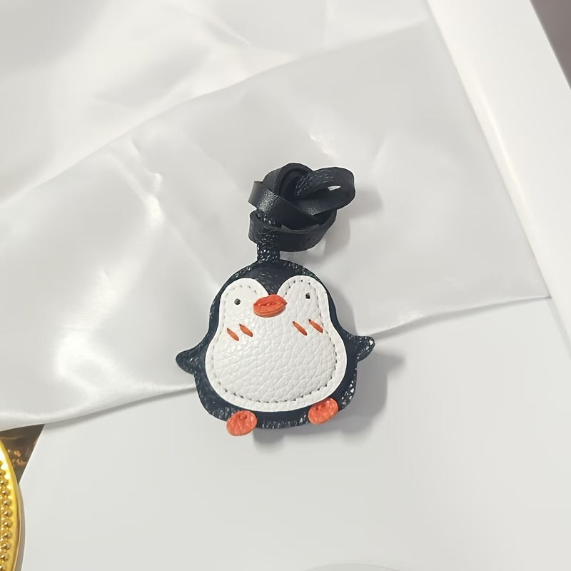 Animal Faux Leather Bag Charm