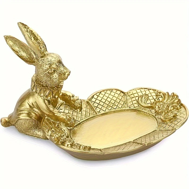 Rabbit Dish Decor
